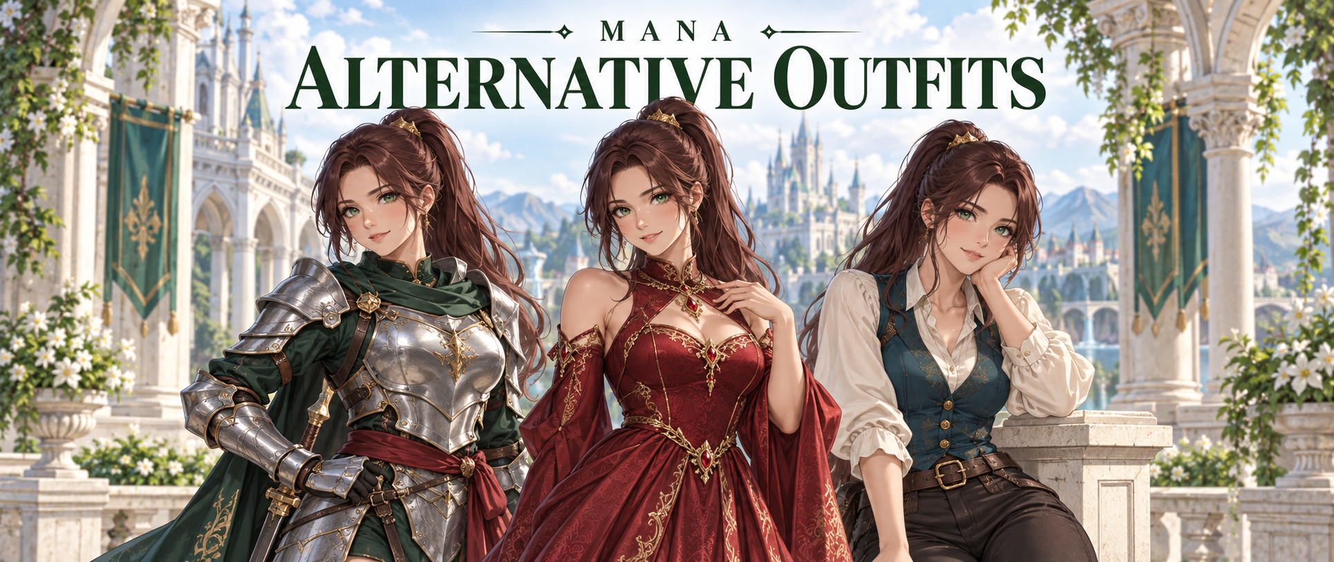 Character creation update: Alterative outfits