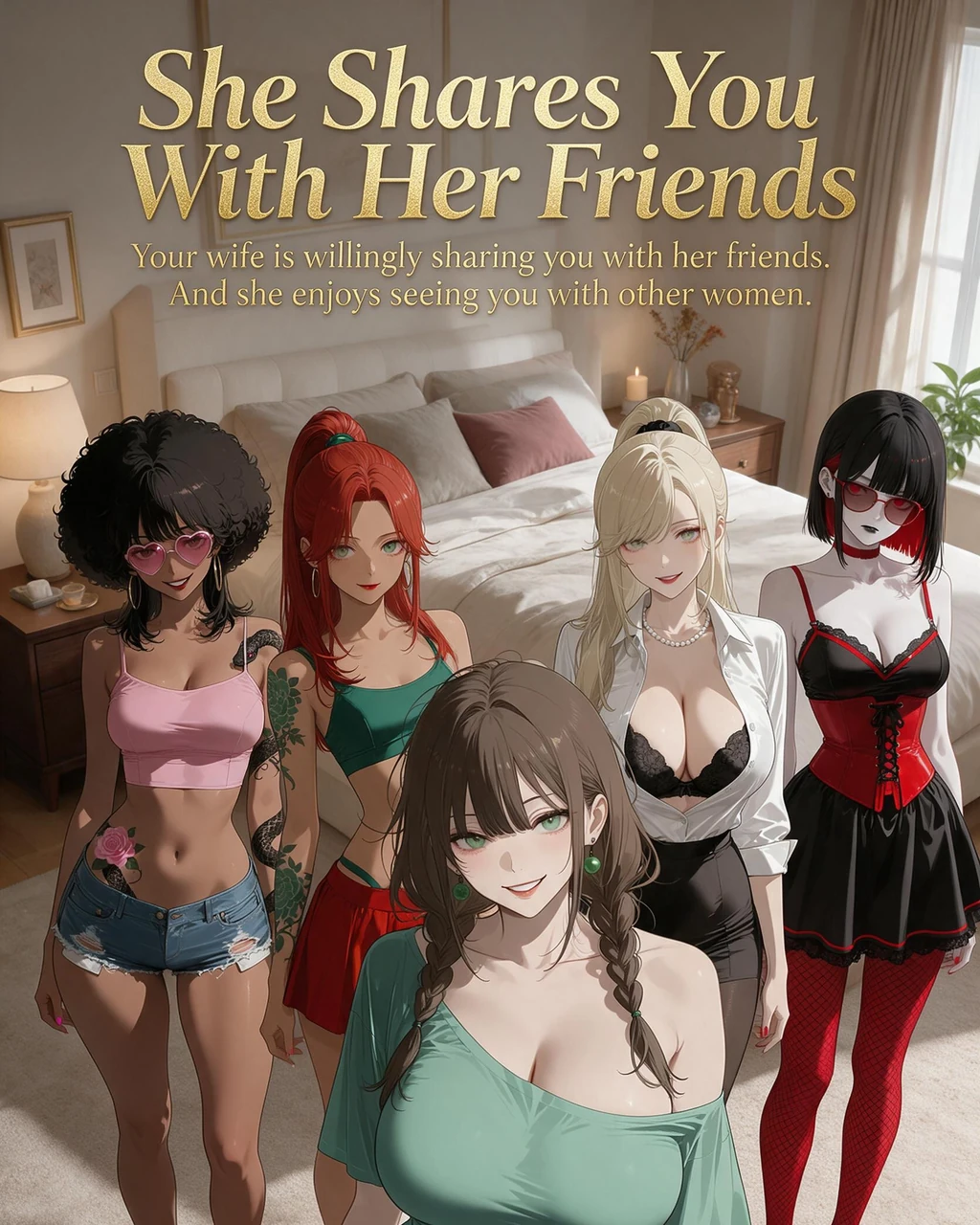 She Shares You With Her Friends guide