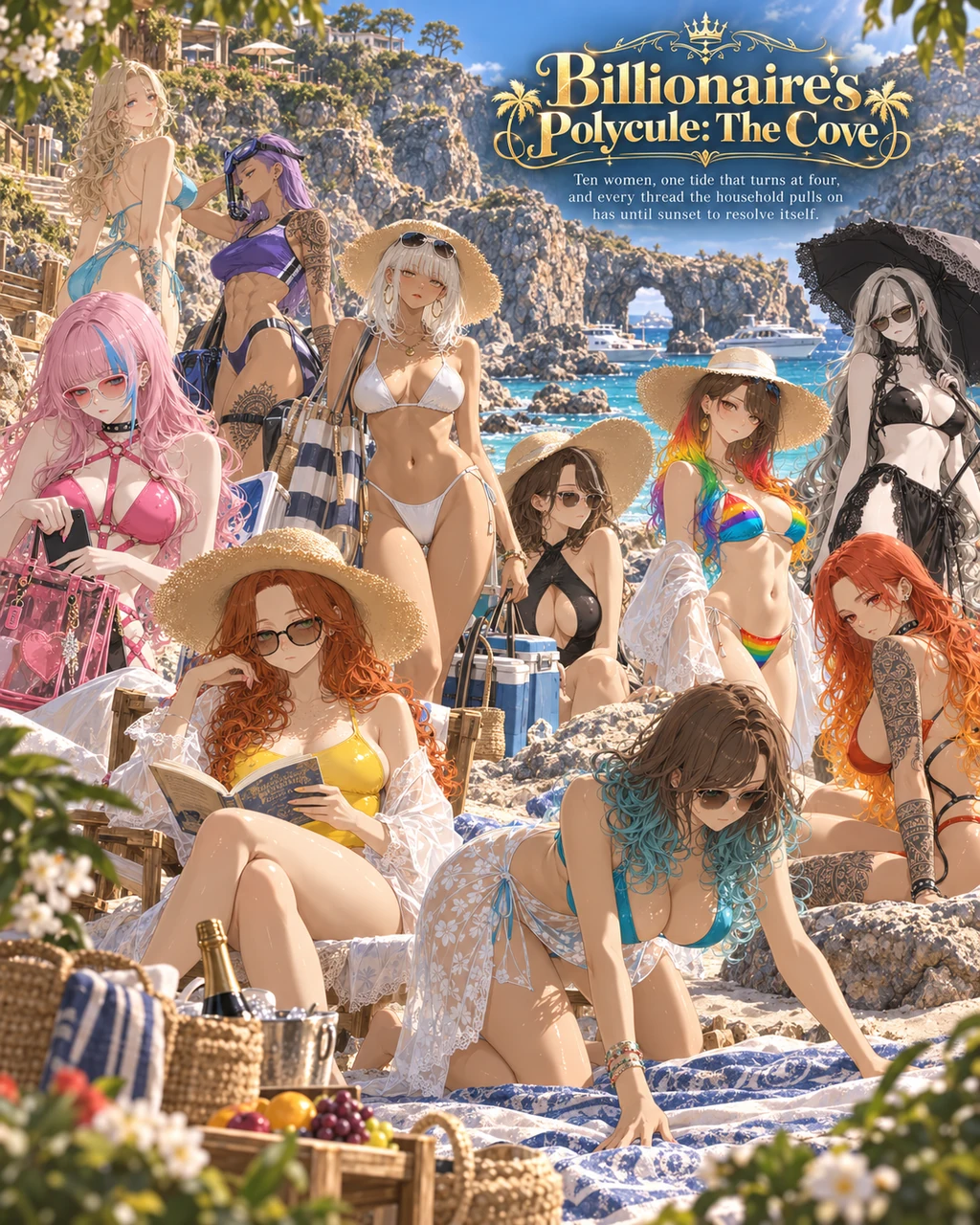 Billionaire's Polycule: The Cove guide
